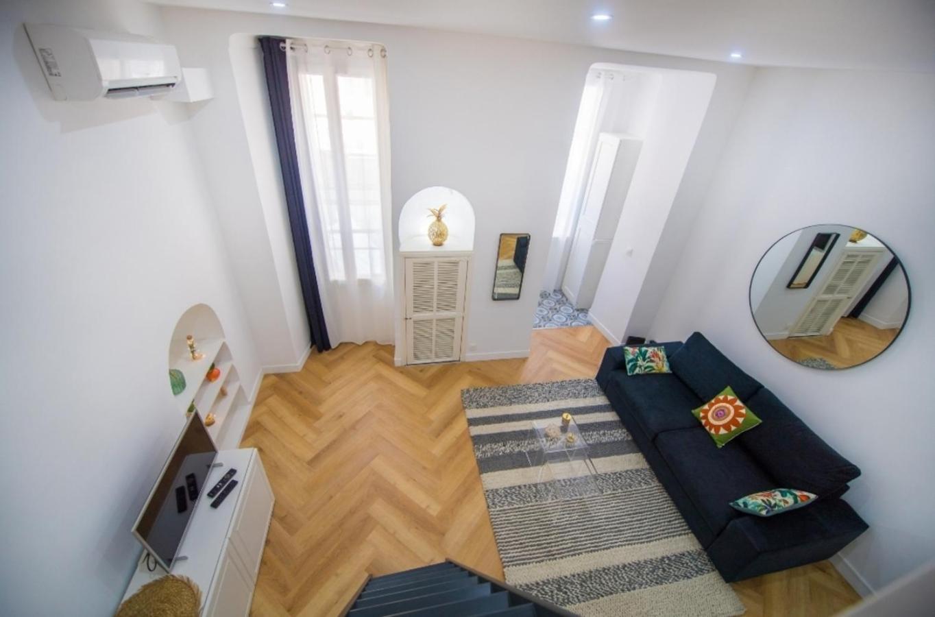 Studio Elegant 4 Couchages Front De Mer Clim Parking Privatif Wifi Nice Eksteriør bilde